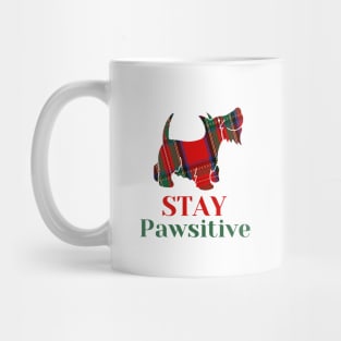 stay pawsitive Mug